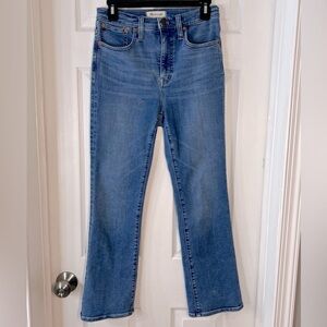 Madewell Medium Blue Flare Jeans - Women